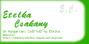 etelka csakany business card